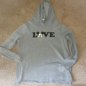 Disney's Mickey LOVE Hoodie, XL